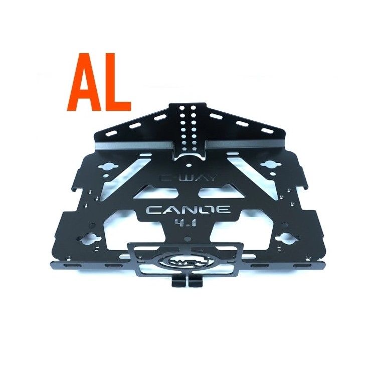 Porte bagages Canoe 4 en 1 en aluminium pour Honda Goldwing