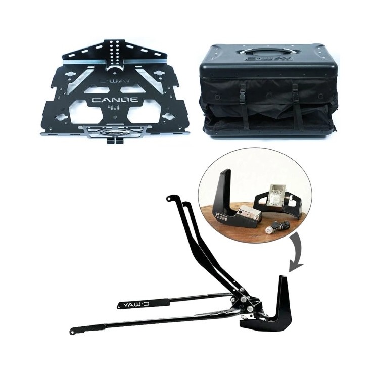 Pack Canoe 2.0 + 4 en 1 + sac ajustable pour Goldwing 2018 à 2025