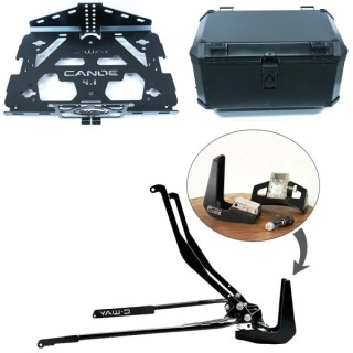 Pack Canoe 2.0 + 4 en 1 + coffre aluminium pour Goldwing 2018 à 2025