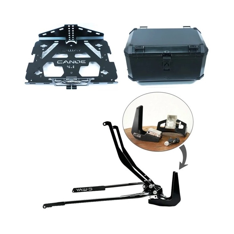 Pack Canoe 2.0 + 4 en 1 + coffre aluminium pour Goldwing 2018 à 2025