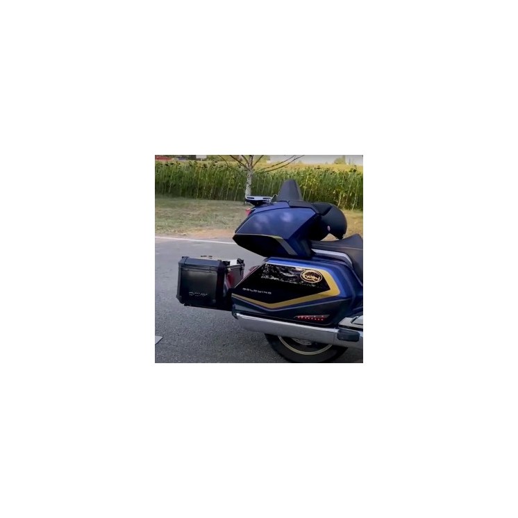 Pack Canoe 2.0 + 4 en 1 + éclairage + coffre aluminium pour Goldwing 2018 à 2025