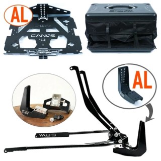 Pack Canoe aluminium 2.0 + 4 en 1 aluminium + sac ajustable pour Goldwing 2018 à 2025