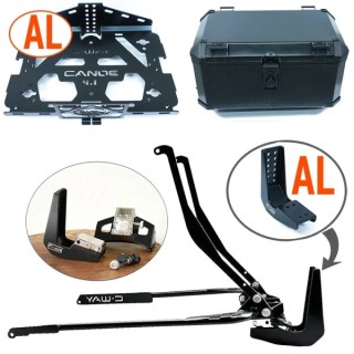 Pack Canoe aluminium 2.0 + 4 en 1 aluminium + coffre aluminium pour Goldwing 2018 à 2025