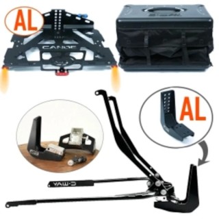 Pack Canoe aluminium 2.0 + 4 en 1 aluminium + éclairage + sac ajustable pour Goldwing 2018 à 2025