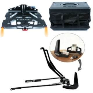Pack Canoe 2.0 + 4 en 1 + éclairage + sac ajustable pour Goldwing 2018 à 2025