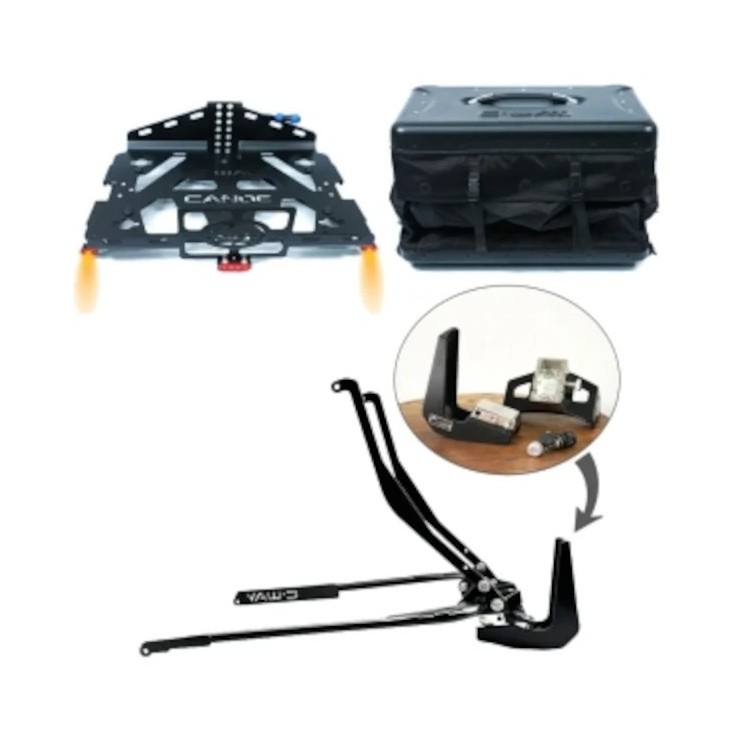 Pack Canoe 2.0 + 4 en 1 + éclairage + sac ajustable pour Goldwing 2018 à 2025