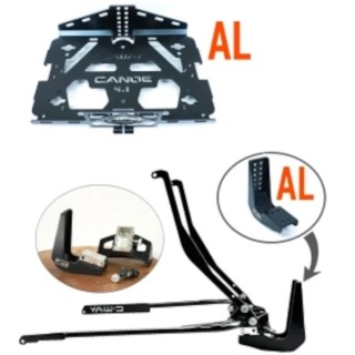 Pack Canoe aluminium 2.0 + 4 en 1 aluminium pour Goldwing 2018 à 2025