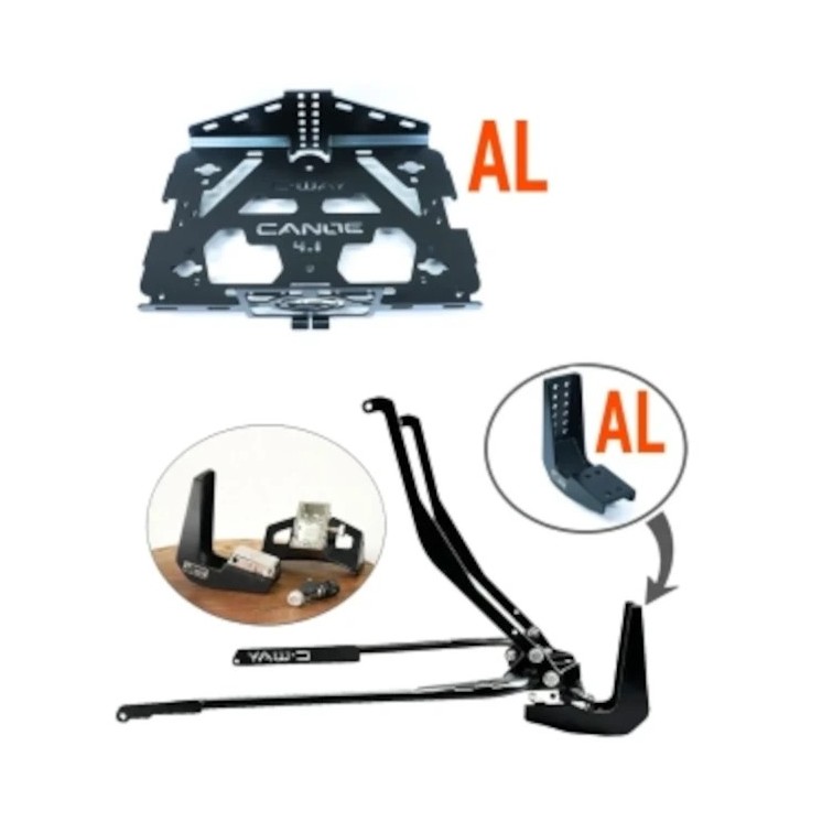Pack Canoe aluminium 2.0 + 4 en 1 aluminium pour Goldwing 2018 à 2025