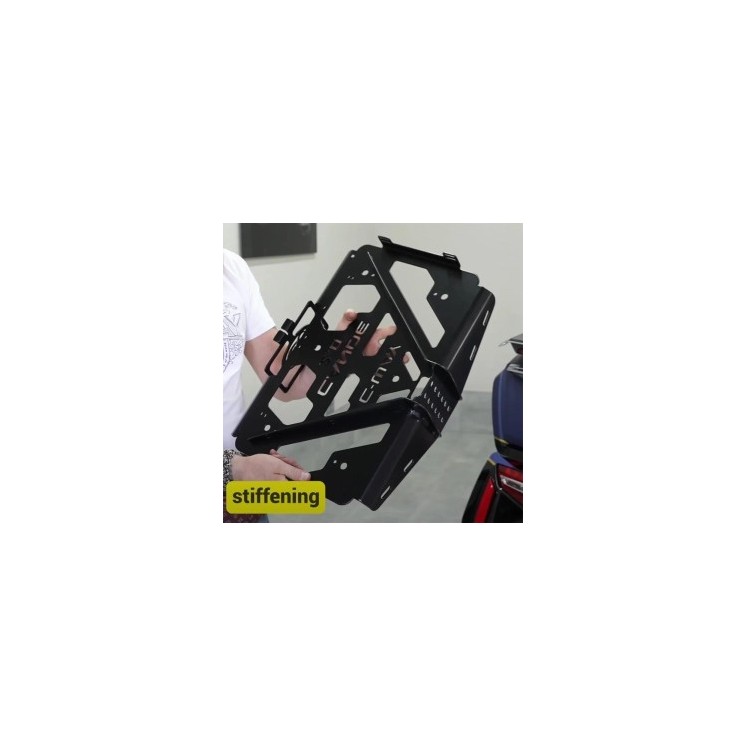 Pack Canoe aluminium 2.0 + 4 en 1 aluminium + éclairage + coffre aluminium pour Goldwing 2018 à 2025